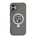 Karl Lagerfeld Ringstand Karl and Choupette MagSafe Case Защитный чехол MagSafe для iPhone 16 / чёрный