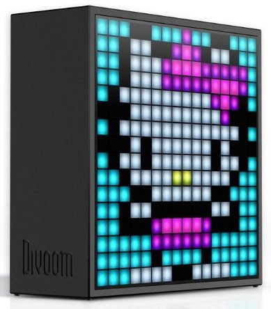 Divoom TimeBox EVO Bluetooth 5.0 Портативная Колонка 8 bit / Будильник / Апликация / Соц. сети / Градусник