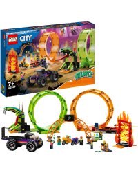 LEGO 60339 City Stuntz Double Loop Stunt Arena Конструктор