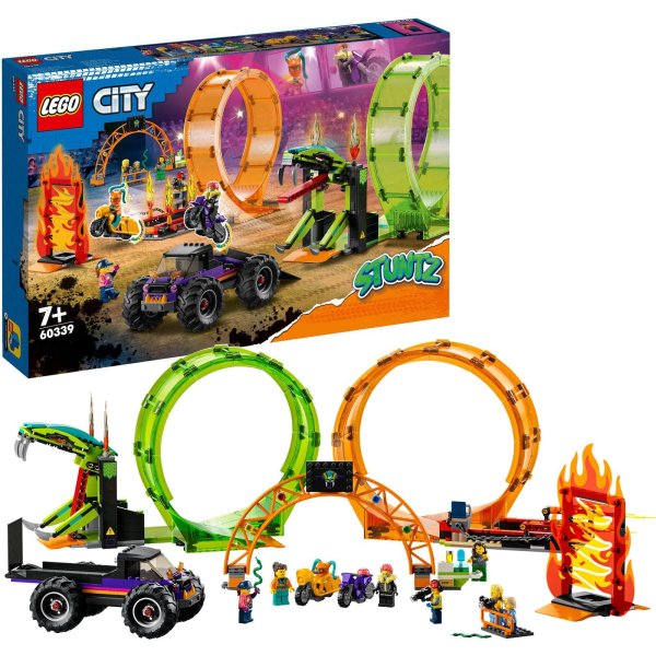 LEGO 60339 City Stuntz Double Loop Stunt Arena Конструктор