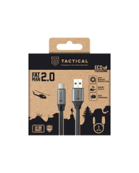 Tactical Fat Man 2.0 USB-A/USB-C Кабель 1m / серый