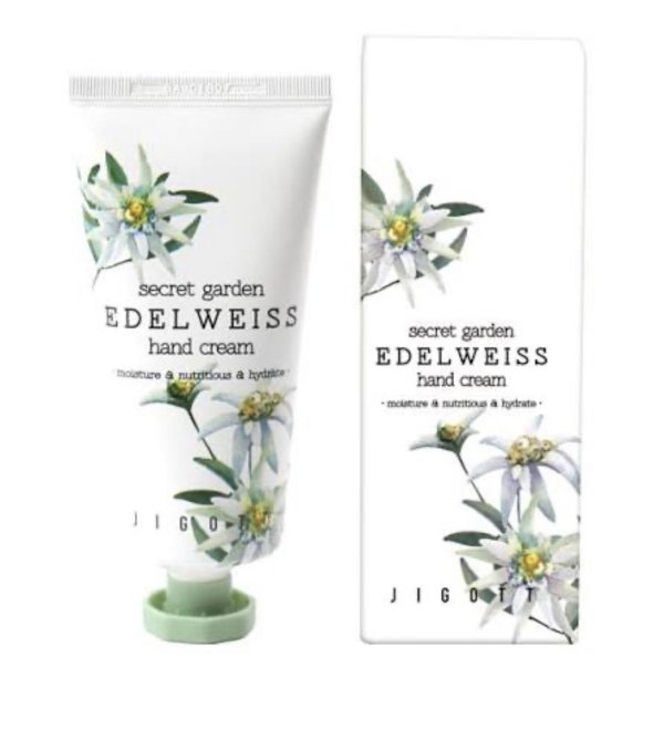 Jigott Secret Garden Edelweiss Крем для Рук 100мл