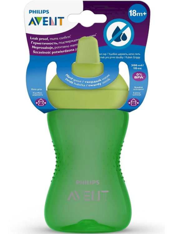 Philips Avent My Grippy SCF804/03 Поильник 300 ml / Зеленая