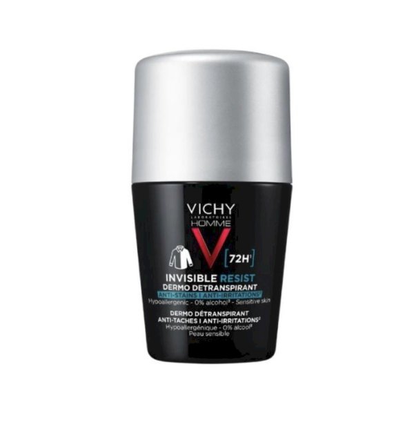 Vichy Homme 72H Invisible Resist Detranspirant Дезодорант 50ml
