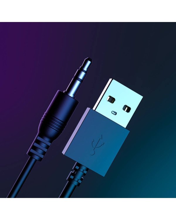 Blitzwolf BW-GS1 Cистемный динамик 2.0 / 10 Вт с Aудиосистемой 3,5 мм / USB Power / RGB