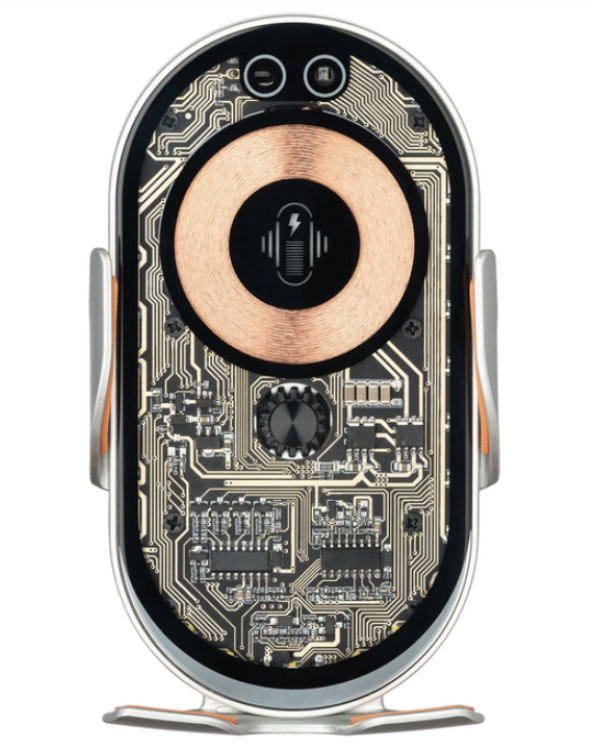 Qualo QTUS-K-15-18 Держатель для телефона с Беспроводной Зарядкой 15W