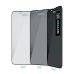 Обложка книги «OBAL:ME Privacy 5D Glass Screen Protector Защитное стекло для Apple iPhone 13 Mini / чёрный»
