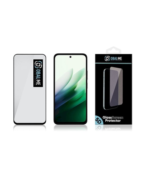 Дополнительное изображение книги «OBAL:ME 5D Glass Screen Protector Защитное стекло для Xiaomi Redmi 15 4G/5G / чёрный»