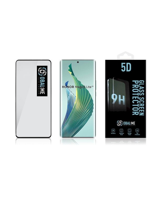 Дополнительное изображение книги «OBAL:ME 5D Glass Screen Protector Защитное стекло для Honor Magic5 Lite / чёрный»