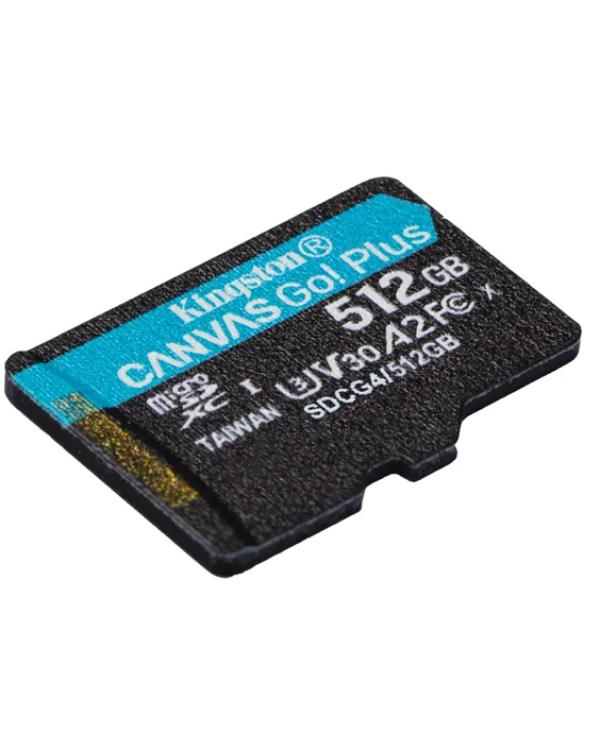 Kingston Canvas Go Plus G4 MicroSDXC Карта памяти 512GB