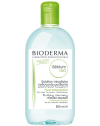 Bioderma Sébium H2O Очищающий мицеллярный раствор 500 ml