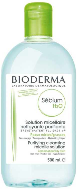 Bioderma Sébium H2O Очищающий мицеллярный раствор 500 ml Bioderma Sébium H2O Очищающий мицеллярный раствор 500 ml