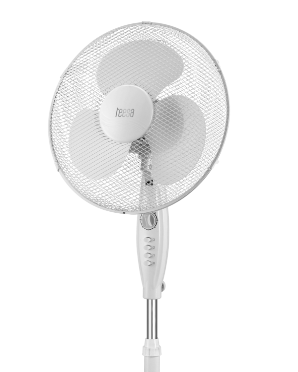 Tessa TSA8021 Стоечный вентилятор с таймером / 3 скоростных режима / 105 -125 cm / 43 cm / 45W
