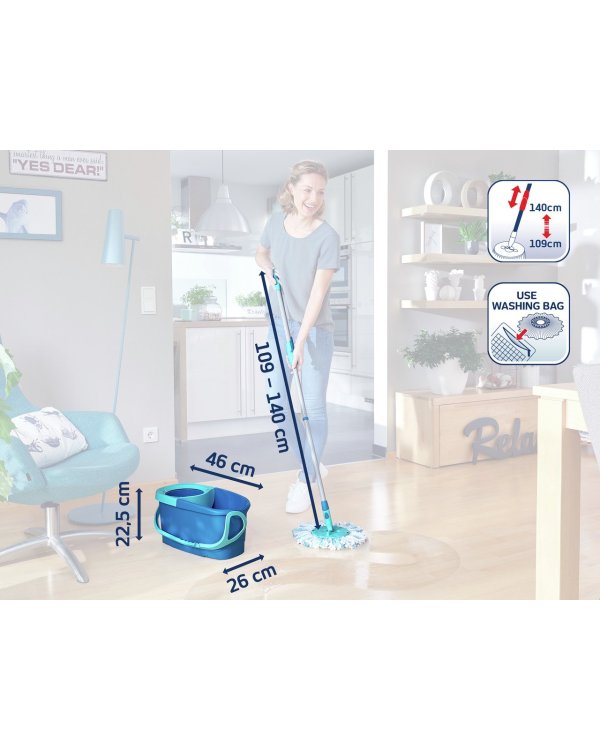 Leifheit Clean Twist Disc Mop Набор для уборки пола