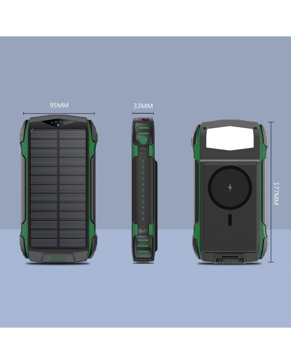 4smart Solar Power Bank Переносная зарядная батарея UltiMag 20000 mAh