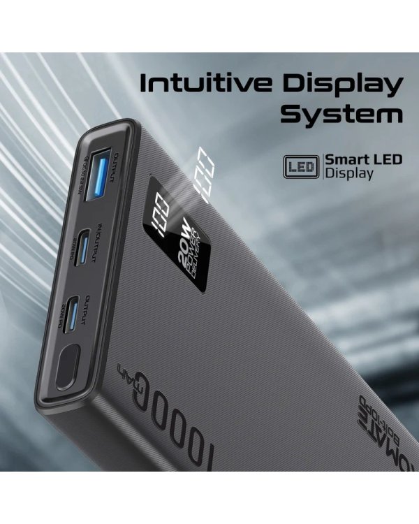 Promate Bolt-10PD Переносная зарядная батарея 10000mAh / USB-C PD 20W