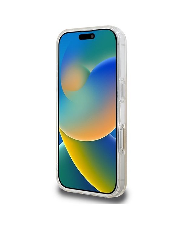 DKNY Repeat Texture Pattern With Stripe Защитный Чехол для Apple iPhone 16 Pro