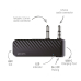 Дополнительное изображение книги «4smarts Bluetooth Audio Trnasmitter B9 Аудио Адаптер / 2 x Jack 3.5mm»