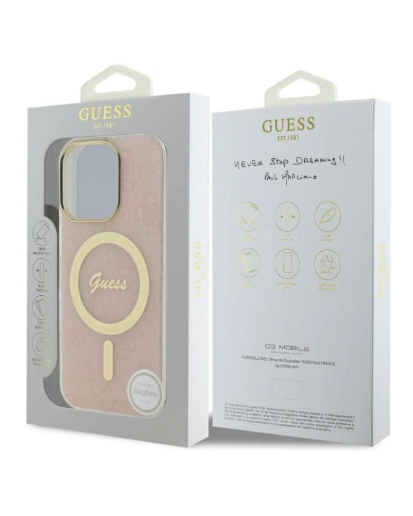 Guess IML 4G MagSafe Защитный Чехол для Apple iPhone 16 Pro