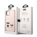 Karl Lagerfeld MagSafe Compatible Liquid Silicone Karl and Choupette Case Защитный чехол для iPhone 14 Plus / розовый