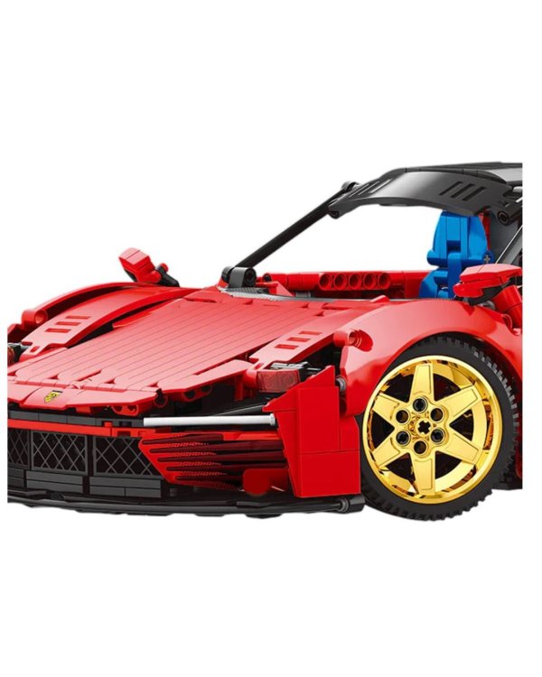 Reobrix RC Набор Cтроительных блоков для спортивного автомобиля 1958шт.