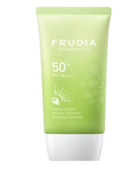 Frudia Sebum Control SPF50+ Охлаждающий солнцезащитный крем Зеленый Виноград 50ml