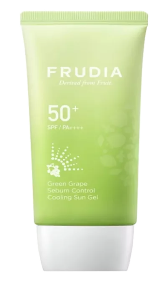Обложка книги «Frudia Sebum Control SPF50+ Охлаждающий солнцезащитный крем Зеленый Виноград 50ml»