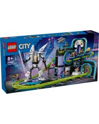 LEGO City 60421 Robot World Roller-Coaster Park Конструктор