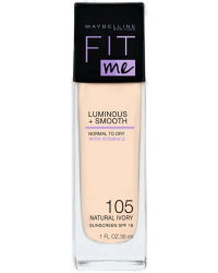 Maybelline Fit Me! Luminous + Smooth Foundation Тональный крем 30 ml
