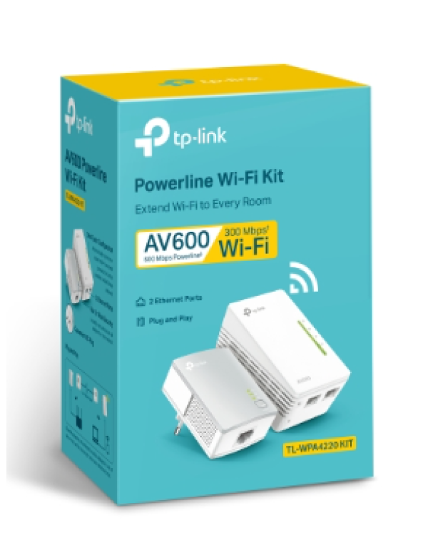 TP-LINK AV600 Powerline Комплект Адаптеров