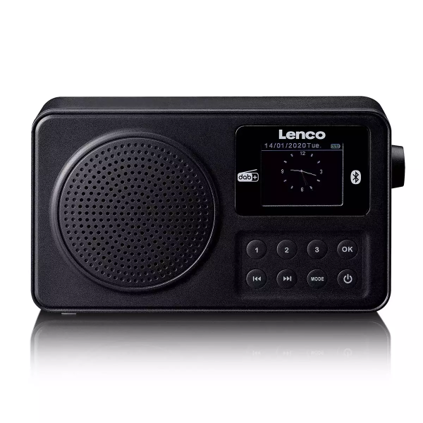 Lenco PDR-033BK Радио портативное FM / Bluetooth