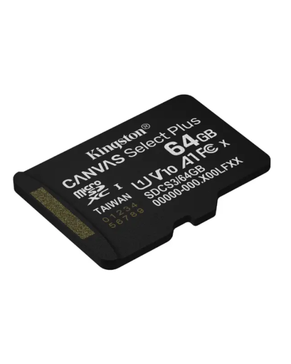 Kingston Canvas Select Plus MicroSDXC Карта памяти 64GB