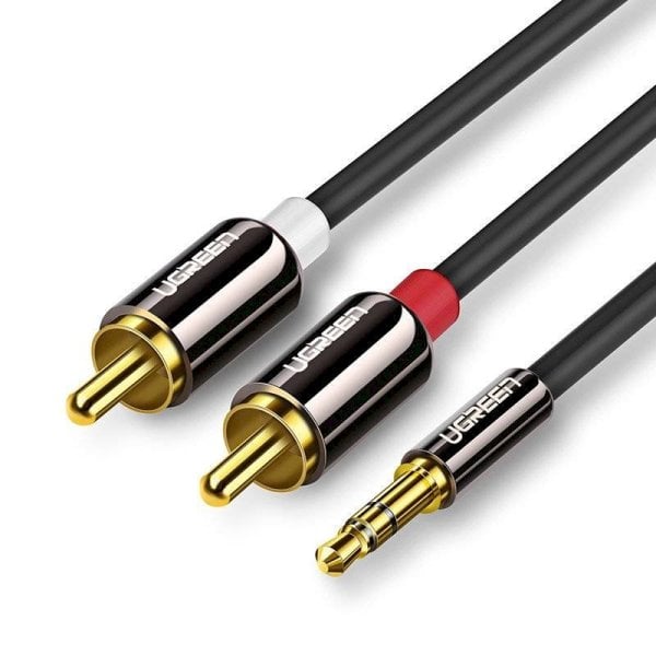 Ugreen AV116 Аудио кабель 3,5mm - 2x RCA / 3m