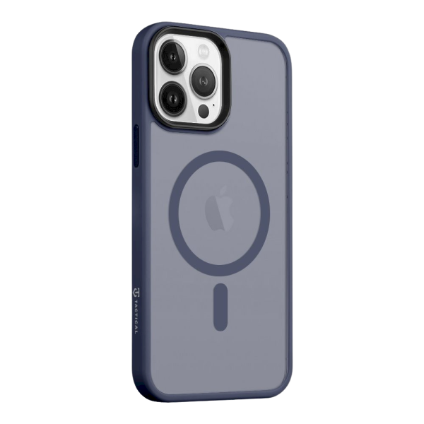 Обложка книги «Tactical MagForce Hyperstealth Cover Защитный чехол для iPhone 13 Pro Max / тёмно-синий»