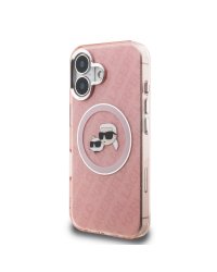 Karl Lagerfeld IML K&CH Heads Repeated Logo MagSafe Case Чехол для Apple iPhone 16