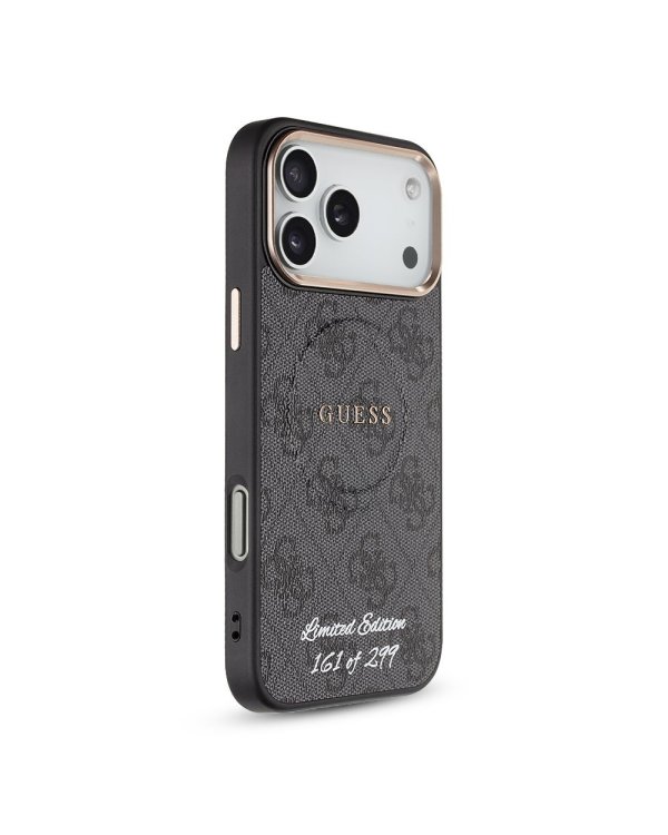 Guess PU 4G MagSafe Strap Limited Edition of 299 Case Чехол для Apple iPhone 17 Pro Max