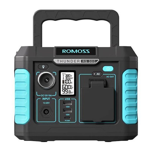 Romoss RS300 Thunder Series Портативная Зарядная Станция 300W / 231Wh