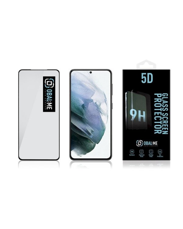 Дополнительное изображение книги «OBAL:ME 5D Glass Screen Protector Защитное стекло для Samsung Galaxy S21 / чёрный»