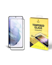 Mocco Full Glue 5D Signature Edition Tempered Glass Защитное стекло для экрана Samsung Galaxy S21 Plus Черное