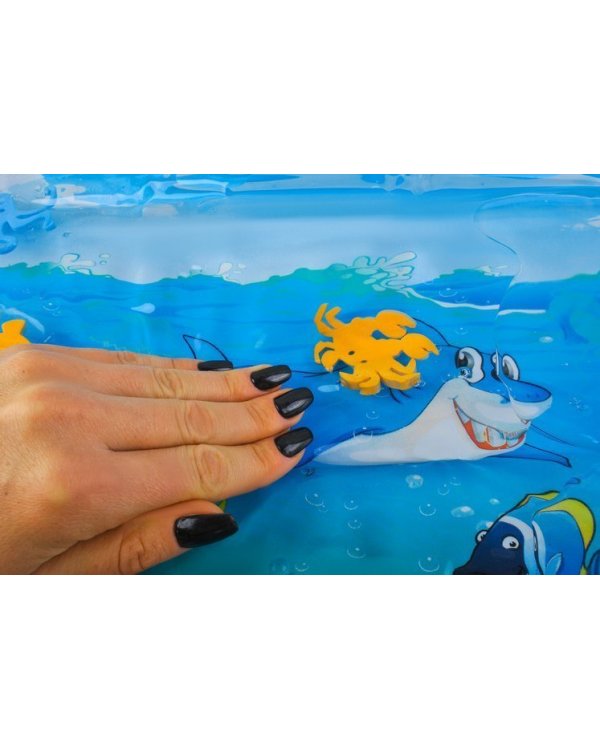 RoGer Водный надувной детский коврик Water World 60 x 45cm