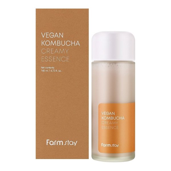 FarmStay Vegan Kombucha Creamy Essence 140ml Крем для лица