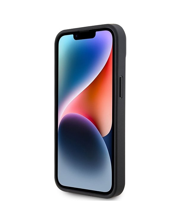 AMG Leather Debossed Lines Back Case Защитный Чехол для Apple iPhone 15 Plus