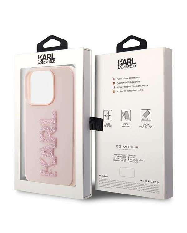Karl Lagerfeld KLHCP15X3DMBKCP Чехол для Apple iPhone 15 Pro Max