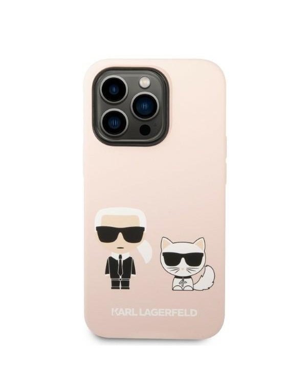 Karl Lagerfeld KLHMP14LSSKCI Чехол для Apple iPhone 14 Pro
