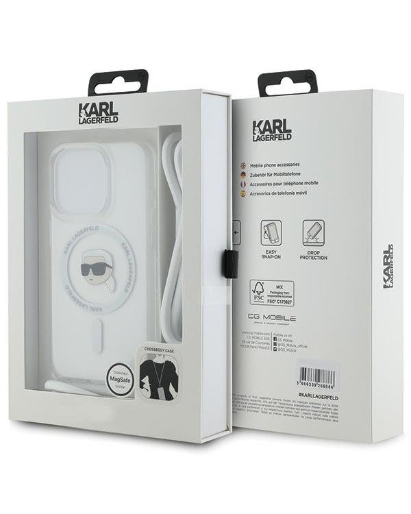 Karl Lagerfeld KLHMP15LHCKHNT Чехол для Apple iPhone 15 Pro