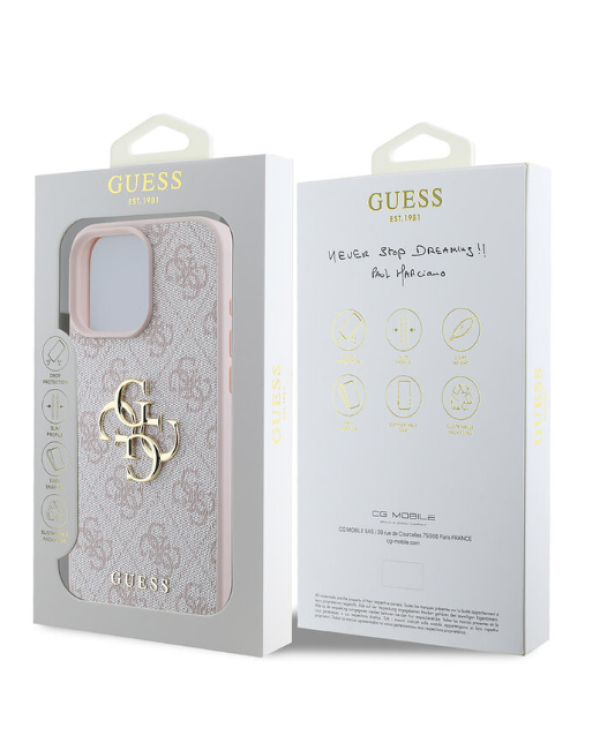 Guess GUHCP16L4GMGPI Чехол для Apple iPhone 16 Pro