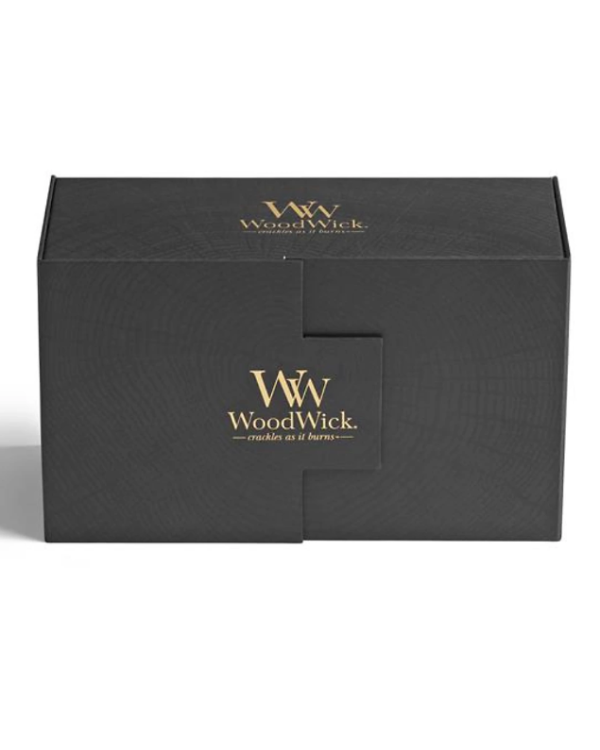 Woodwick Fireside & Linen набор Aроматических свечей 2 x 85 g