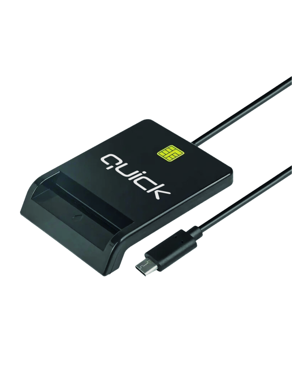 Quick QR-520 Смарт ID кардридер USB-C