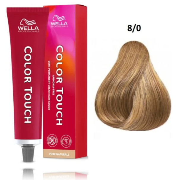 Wella Professionals Color Touch Pure Naturals 8/0 Краска для волос 60 m
