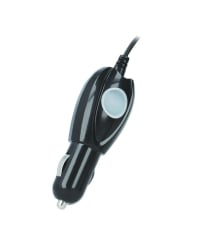 Setty 1A (12V / 24V) Автомобильная зарядка с проводом Micro USB Черная